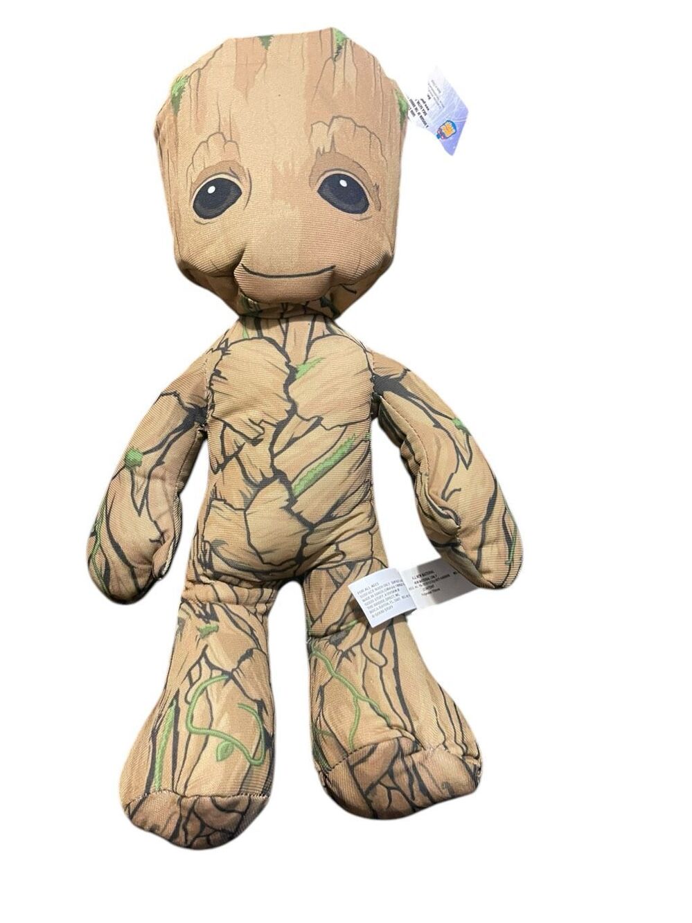 New Marvel Brown Green Baby Groot 14” Guardians Of Galaxy Stuffed Animal Toy